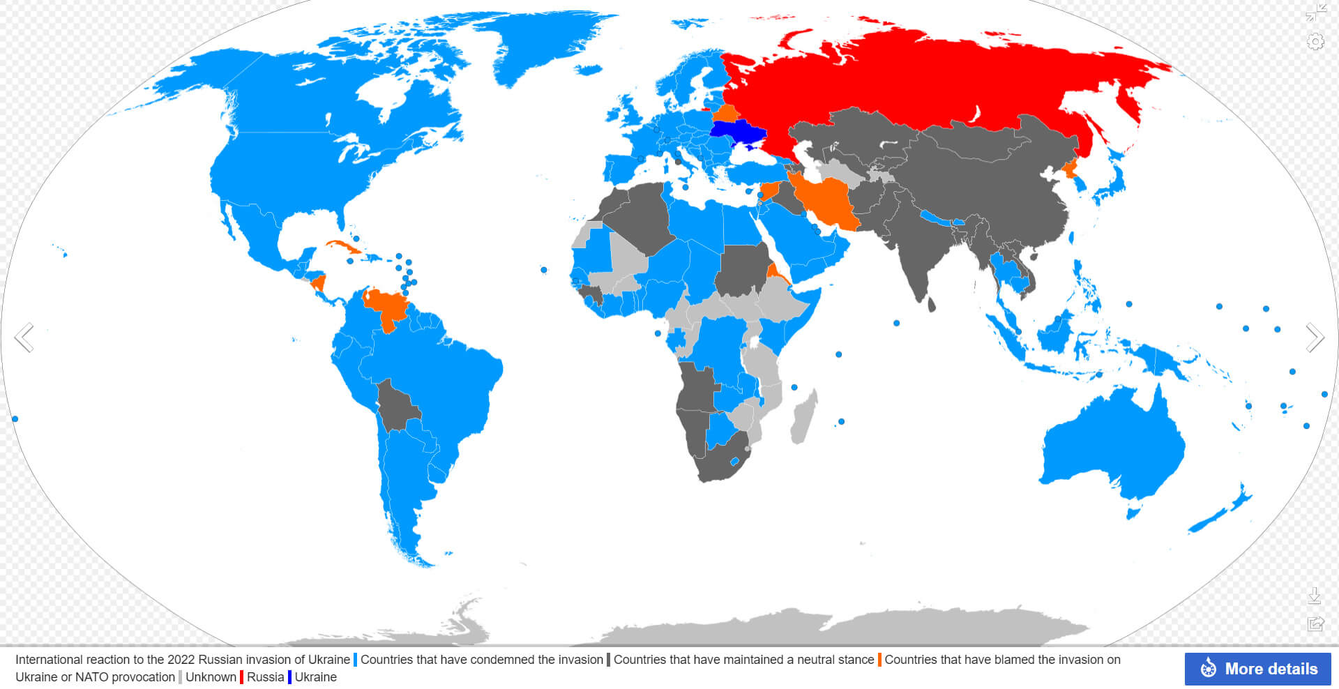 International reaction to the 2022 Russian Invasion of Ukraine